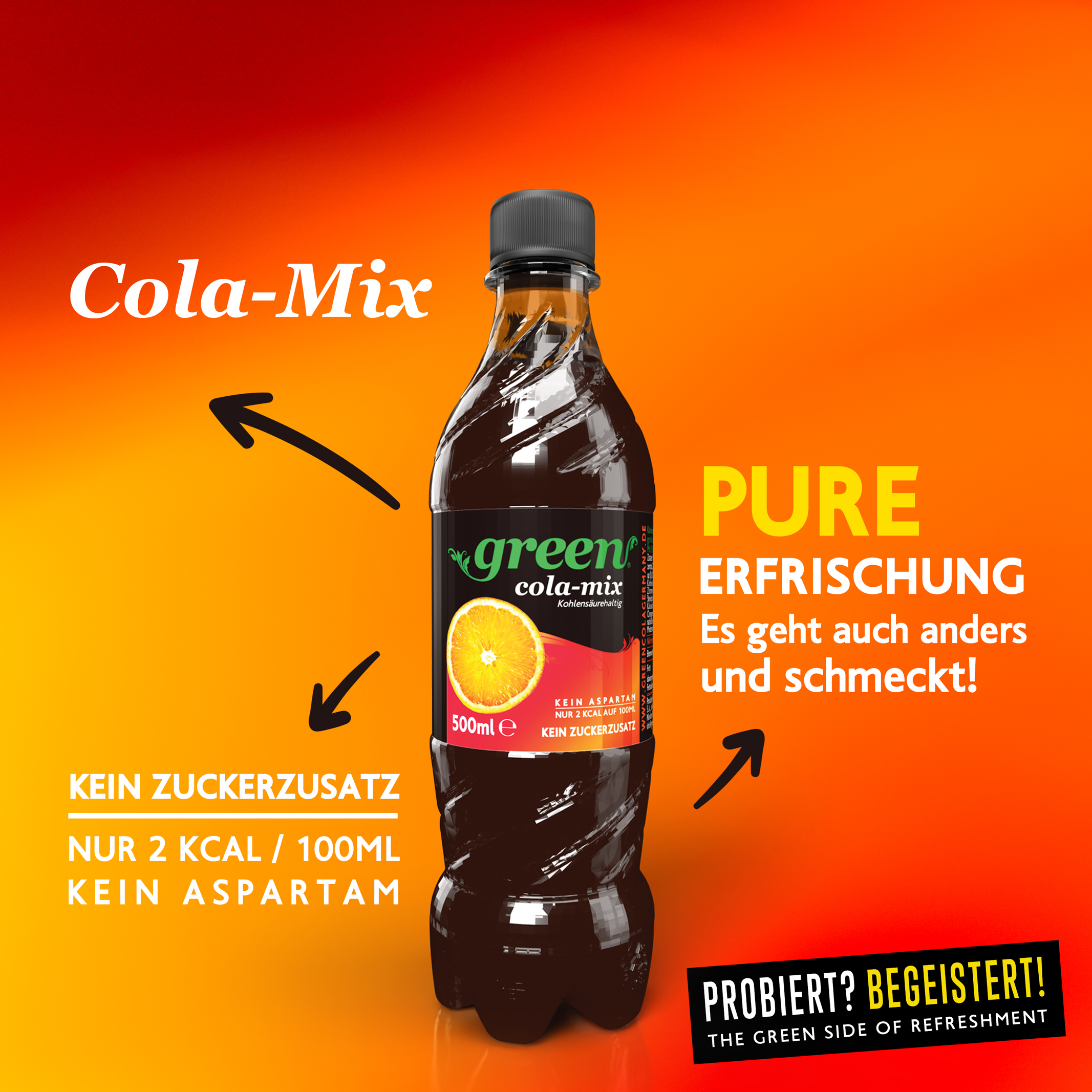 ZAGORI 3+1 Deal – Green Cola-MIX 500 ml + ZAGORI Mineralwasser 1,5 L