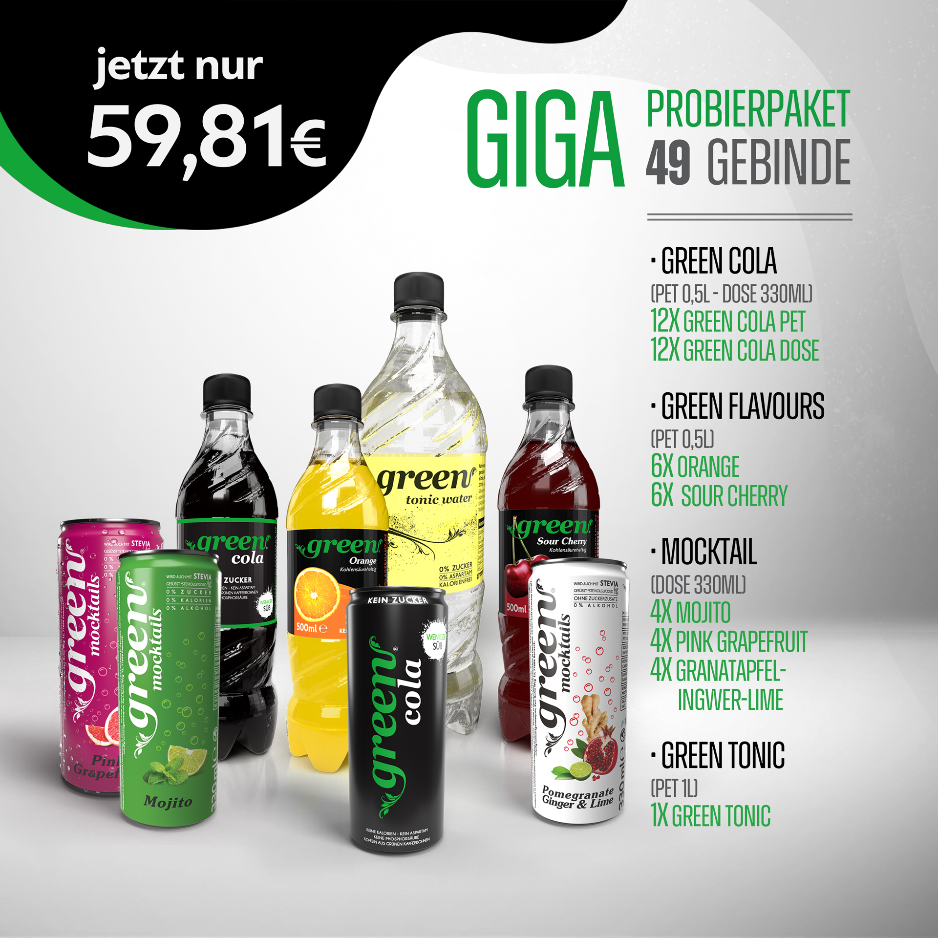 Green GIGA - Probierpaket