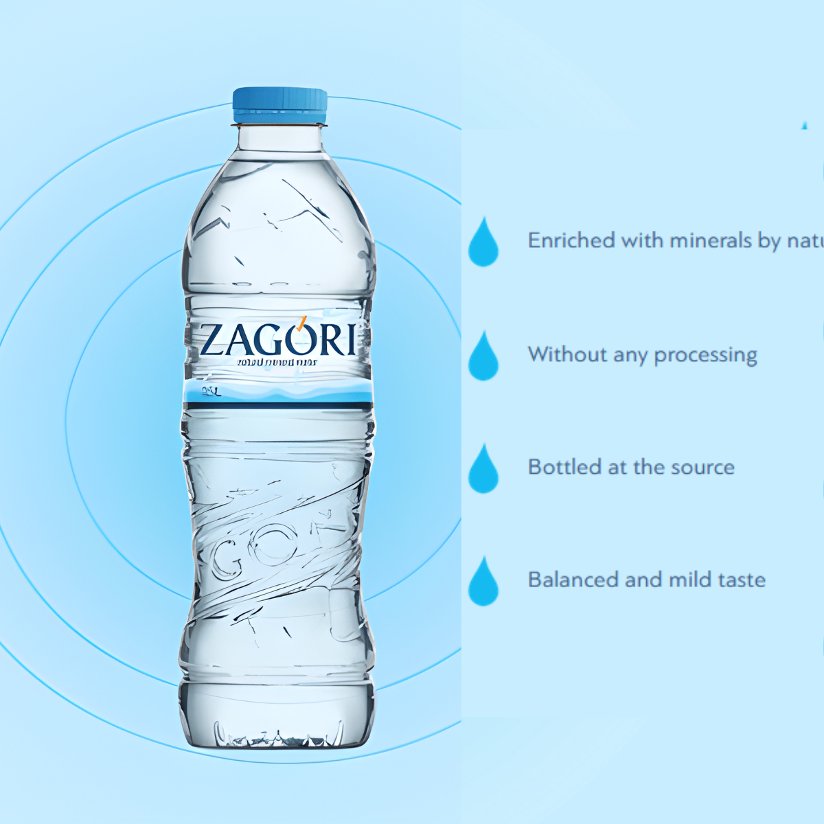 ZAGORI 3+1 Deal – Green Sour Cherry 500 ml + ZAGORI Mineralwasser 1,5 L