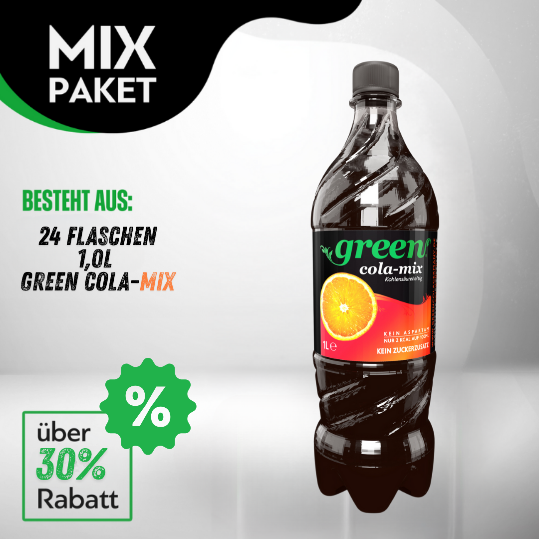 Green Cola-Mix Paket 10 - 24 x 1l 