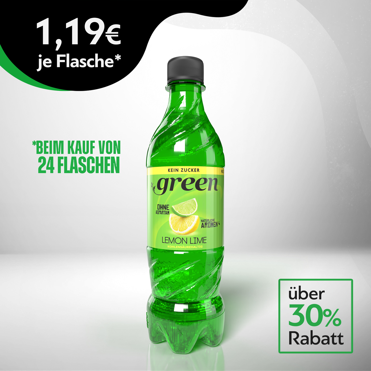 Green Lemon Lime DPG 6 x 500ml Pet