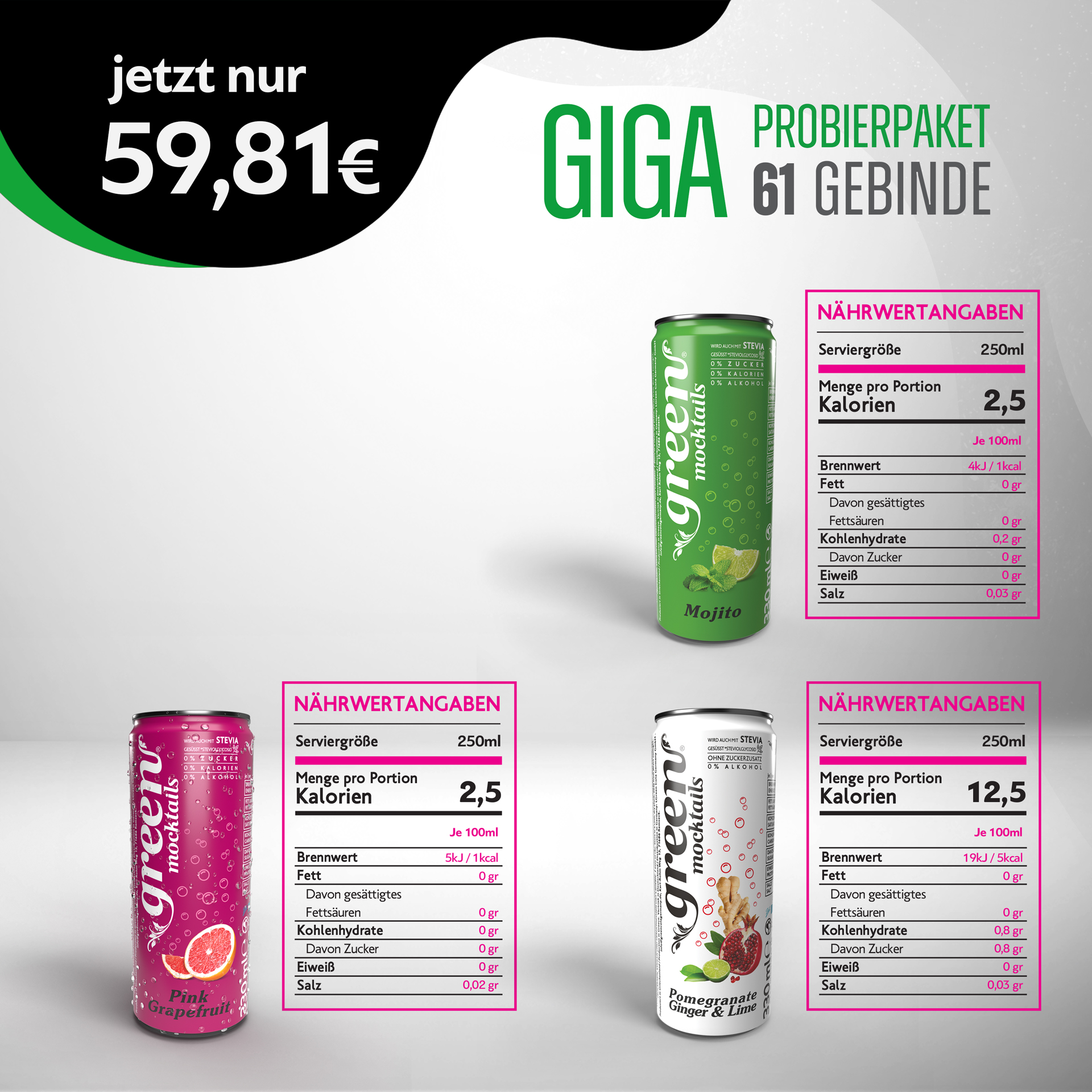 Green GIGA - Probierpaket