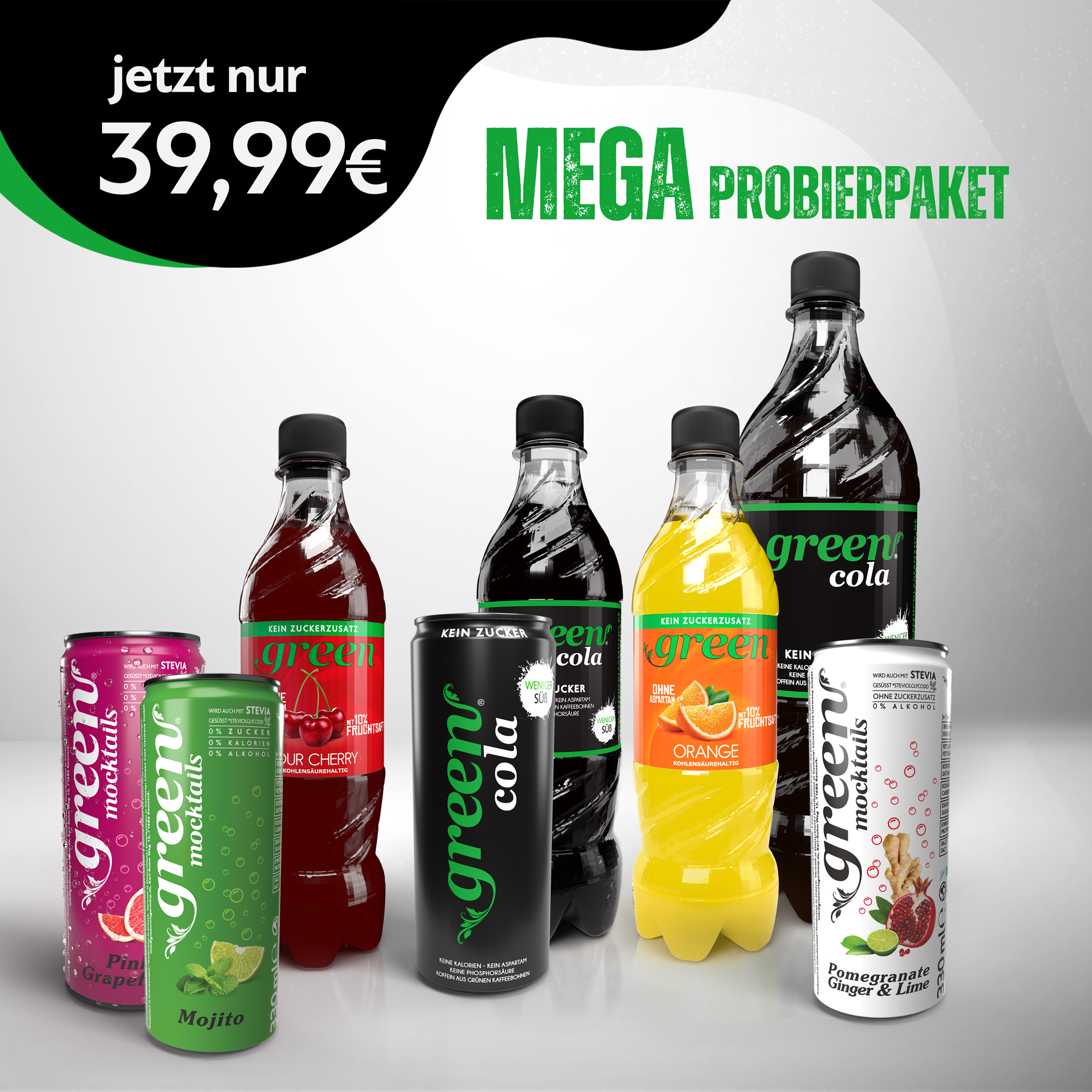Green MEGA - Probierpaket